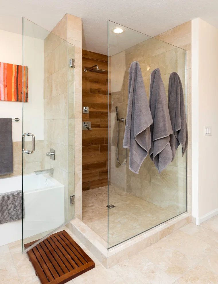 Modern and Welcoming Master Bathroom by Red House Remodeling - Photo 14