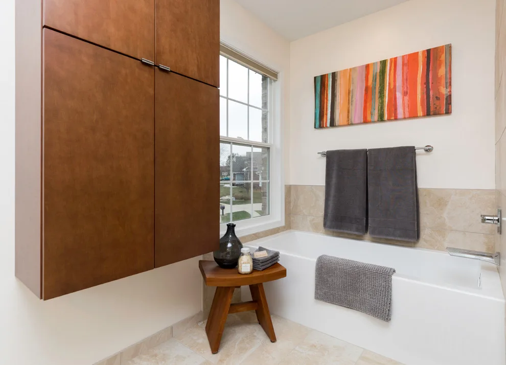 Modern and Welcoming Master Bathroom by Red House Remodeling - Photo 4