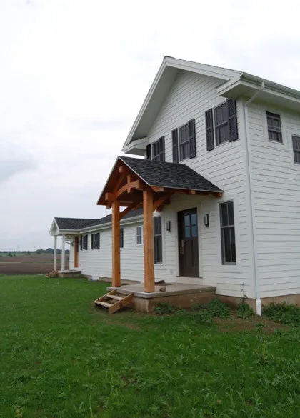 Modern Farmhouse by New Energy Works Timberframers - Photo 10