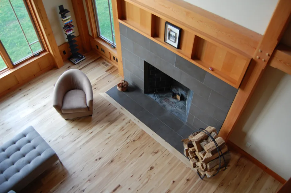 Modern Farmhouse by New Energy Works Timberframers - Photo 2
