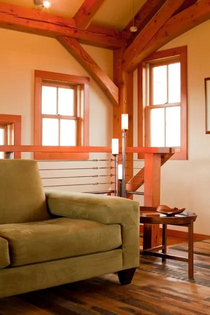 Modern Farmhouse by New Energy Works Timberframers - Photo 15