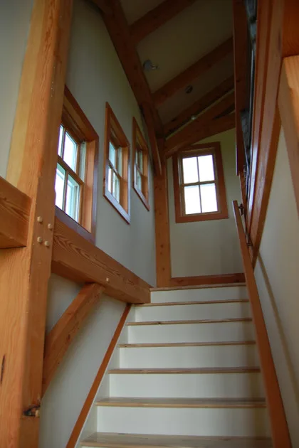 Modern Farmhouse by New Energy Works Timberframers - Photo 8