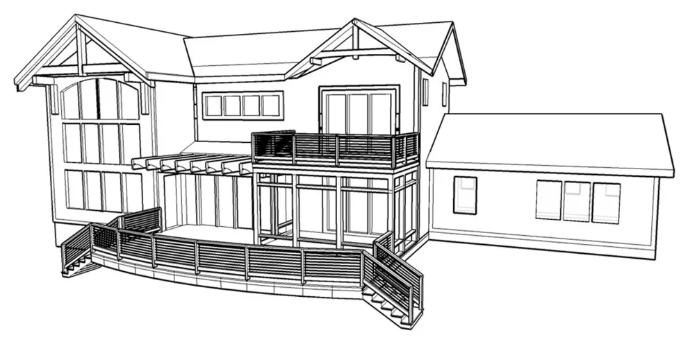 Modern Farmhouse by New Energy Works Timberframers - Photo 9