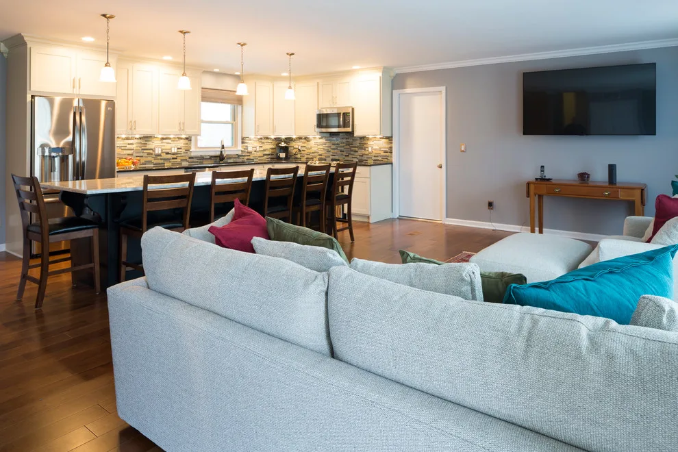 Modern Kitchen and Living Area by Trinity Design & Remodel - Photo 5