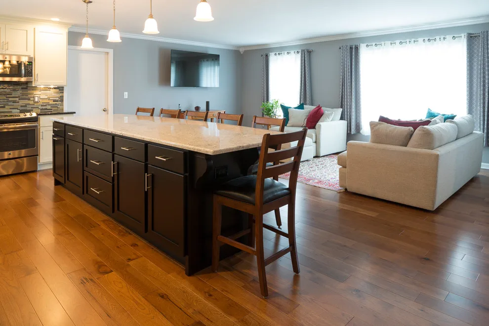 Modern Kitchen and Living Area by Trinity Design & Remodel - Photo 4