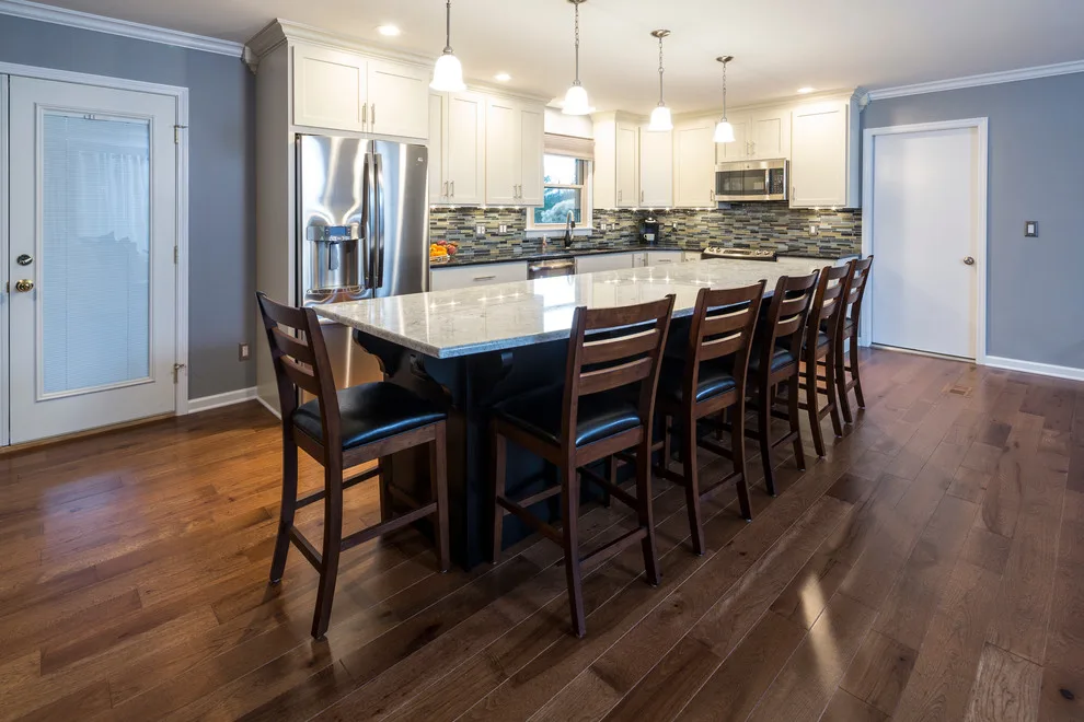 Modern Kitchen and Living Area by Trinity Design & Remodel - Photo 6