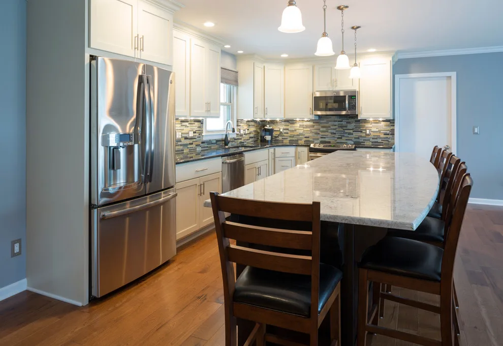 Modern Kitchen and Living Area by Trinity Design & Remodel - Photo 11
