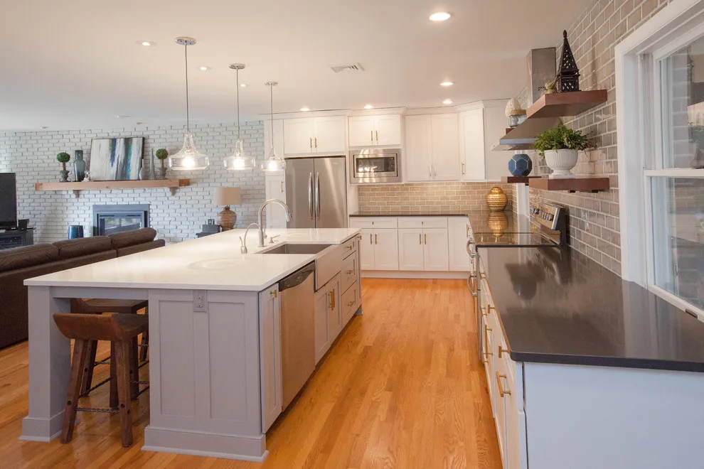Modern Kitchen in Greenville, PA by Meridian Construction - Photo 3