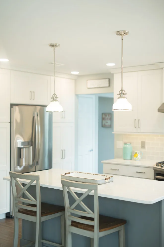 Stylish Gray Kitchen in Warrington, PA by Meridian Construction - Photo 20