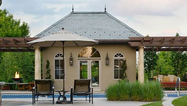 Corcoran Swimming Pool House by EdgeWork Design Build - Photo 12