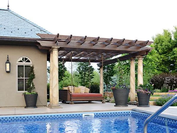 Corcoran Swimming Pool House by EdgeWork Design Build - Photo 11