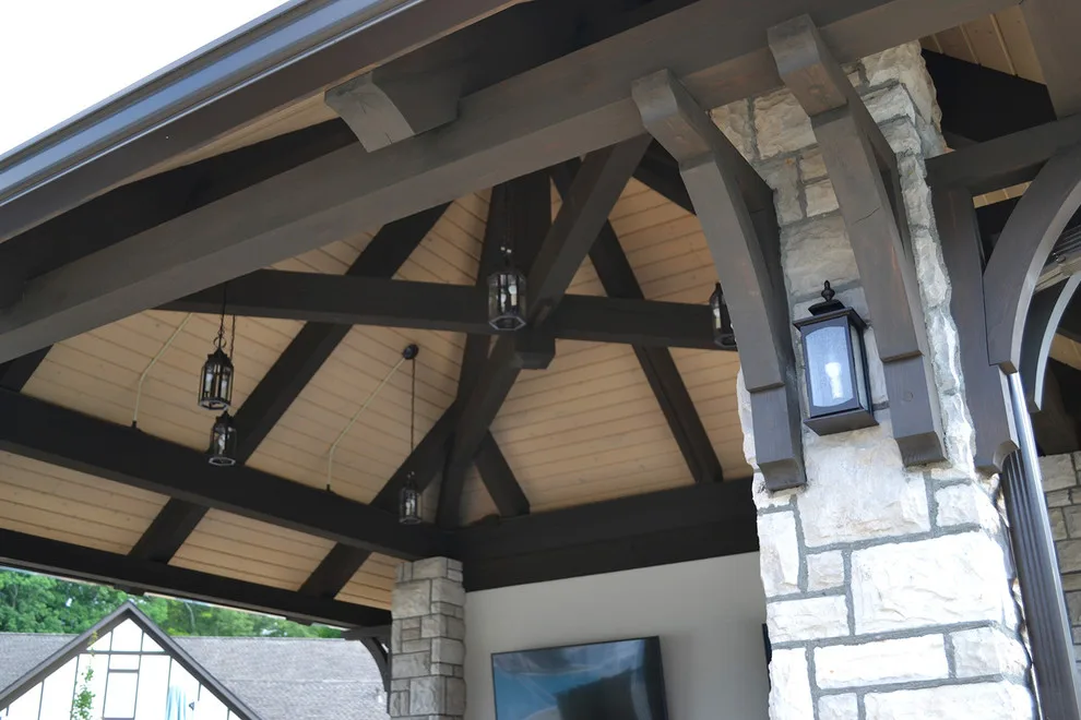 Pavilion at the Country Club by Homestead Timber Frames - Photo 4