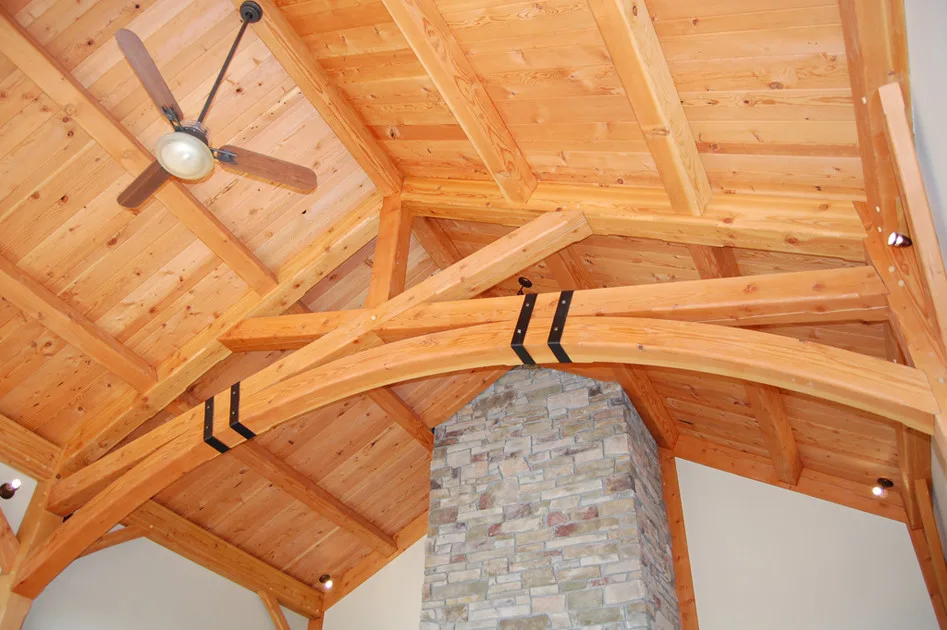 Countryside Residence by New Energy Works Timberframers - Photo 9
