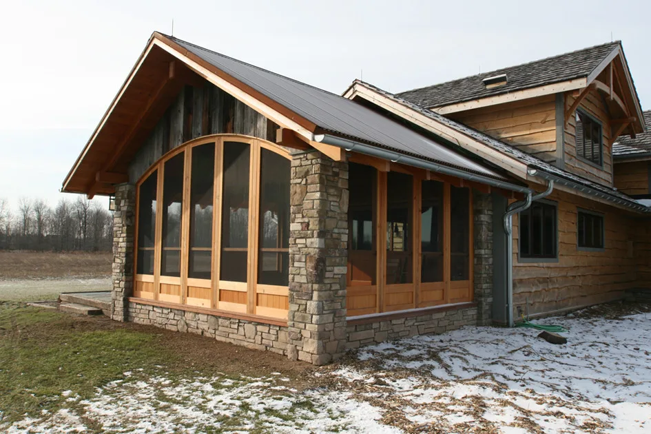 Countryside Residence by New Energy Works Timberframers - Photo 2
