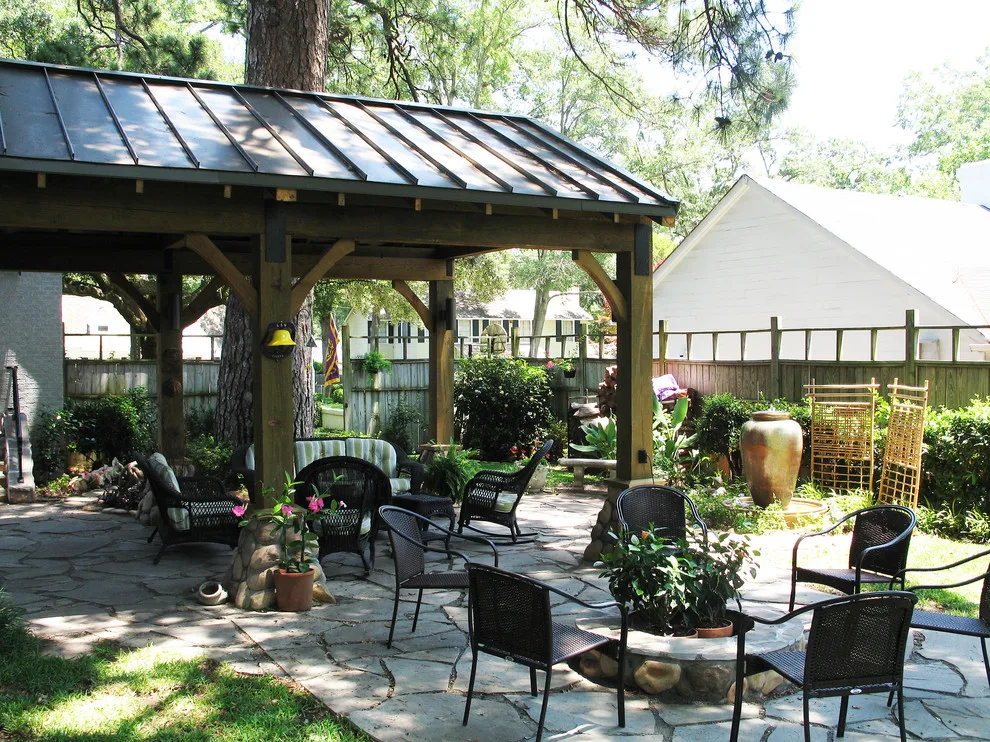 Craftsman-Inspired Outdoor Living Space by JEB Design/Build - Photo 6