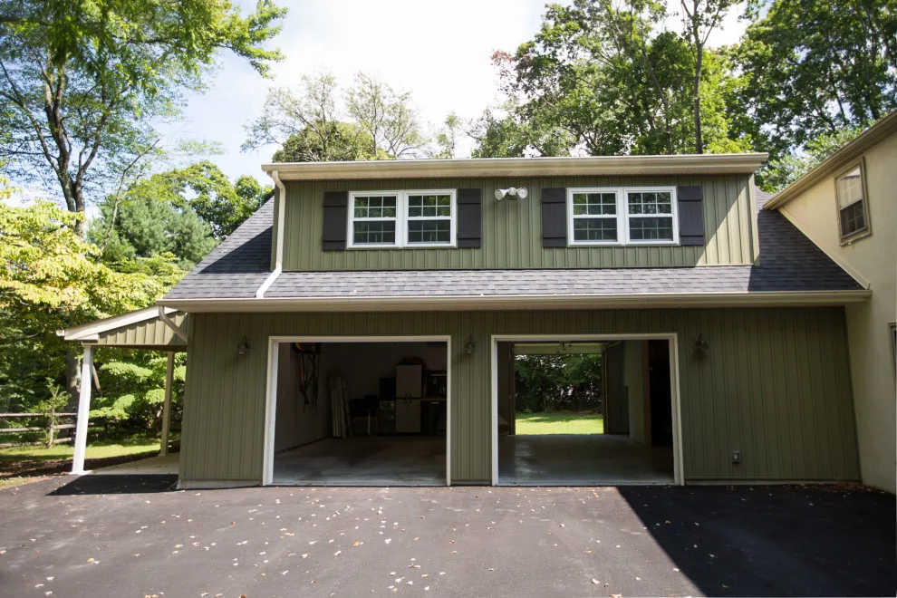 Blue Bell, PA Craftsman-Style Garage by Meridian Construction - Photo 14