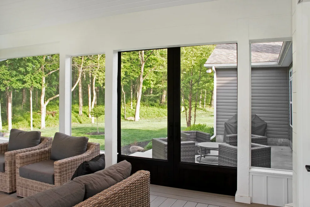 Craftsman-Inspired Screened Porch Extension by S. Brown Construction Co. - Photo 10