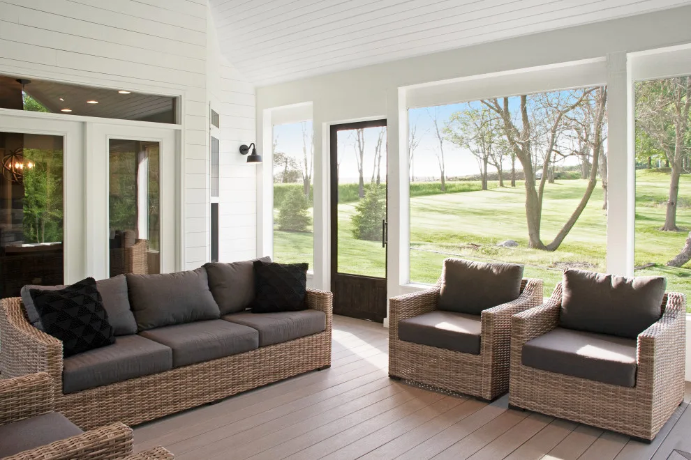 Craftsman-Inspired Screened Porch Extension by S. Brown Construction Co. - Photo 4