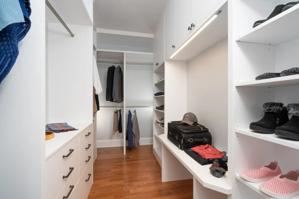 Tailored Closet - South Charlotte, NC by Distinctive Design + Build + Remodel - Photo 5