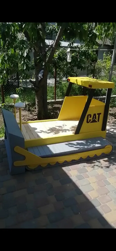 Bespoke Excavator-Inspired Children's Bed – Made from the Ground Up by Penko LLC - Photo 2