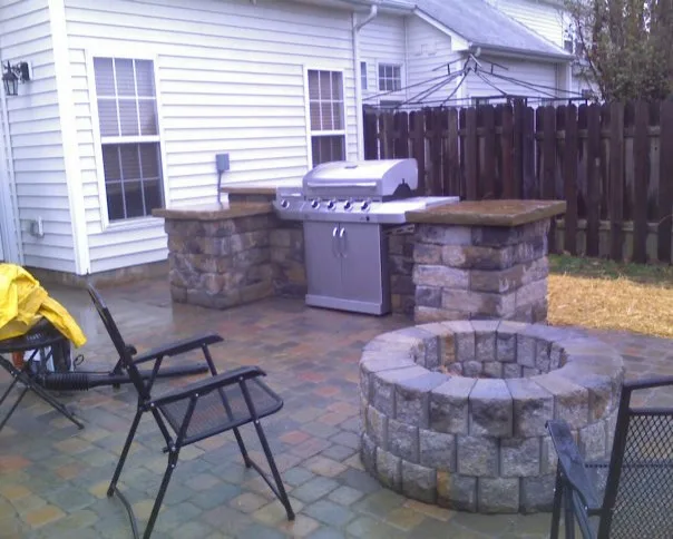 Aqua, Flame, Outdoor Space by Let It Fly Backyard Living - Photo 7
