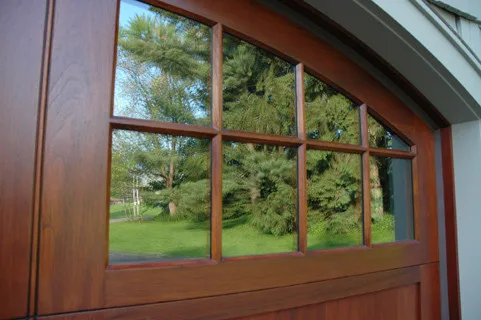 Bespoke Mahogany Garage Doors by Zalewski Associates Inc. - Photo 2