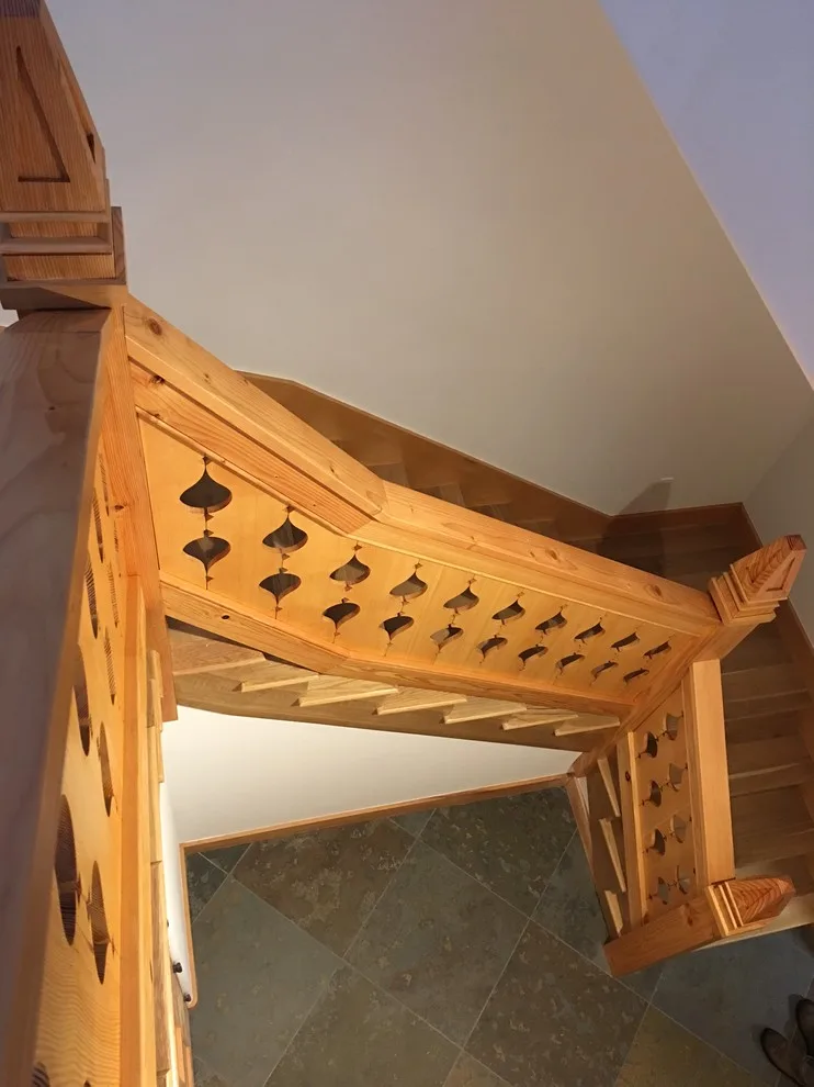 Personalized Stair Railing by Ian Forsberg General Contractor, Inc. - Photo 3