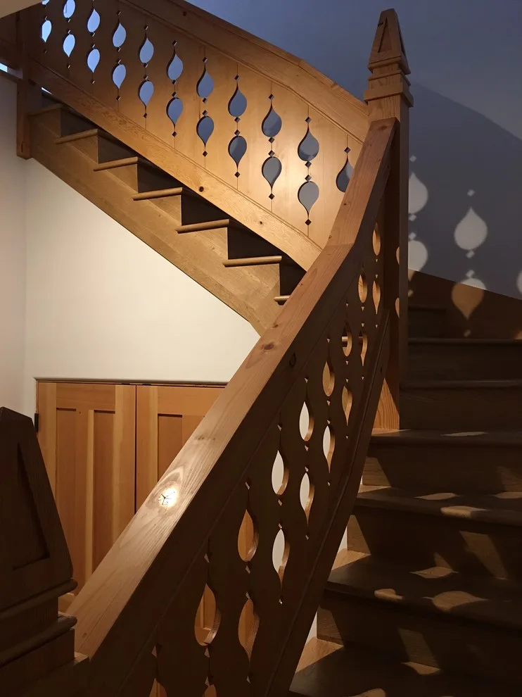 Personalized Stair Railing by Ian Forsberg General Contractor, Inc. - Photo 2