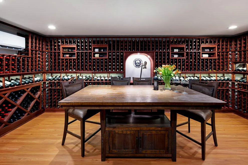 Bespoke Wine Cellar | Fairfax VA by Thomas Custom Builders - Photo 10