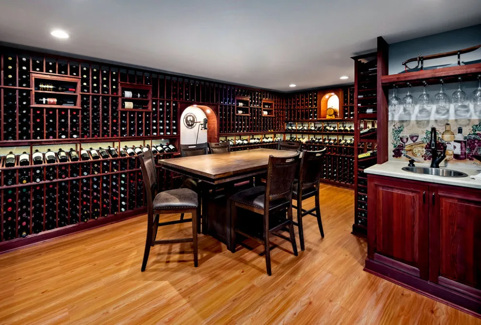 Bespoke Wine Cellar | Fairfax VA by Thomas Custom Builders - Photo 7