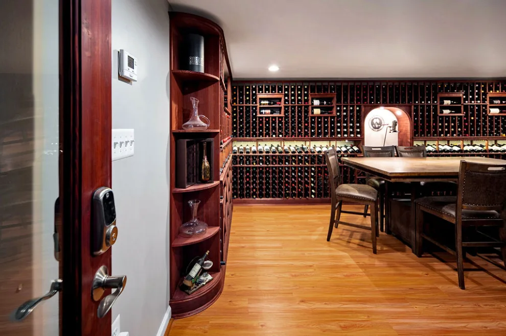 Bespoke Wine Cellar | Fairfax VA by Thomas Custom Builders - Photo 12