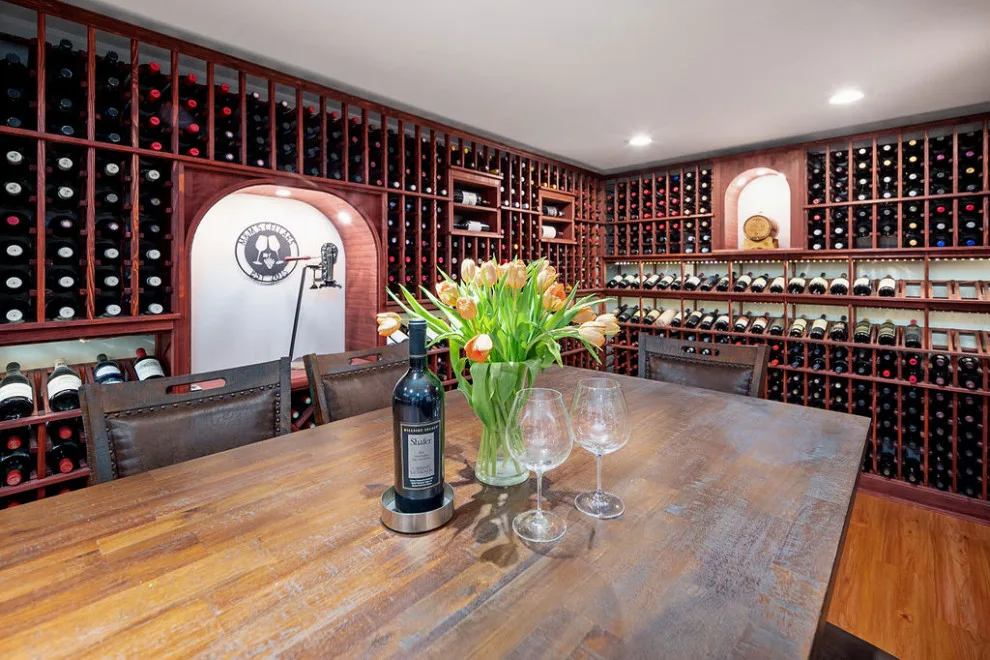 Bespoke Wine Cellar | Fairfax VA by Thomas Custom Builders - Photo 16