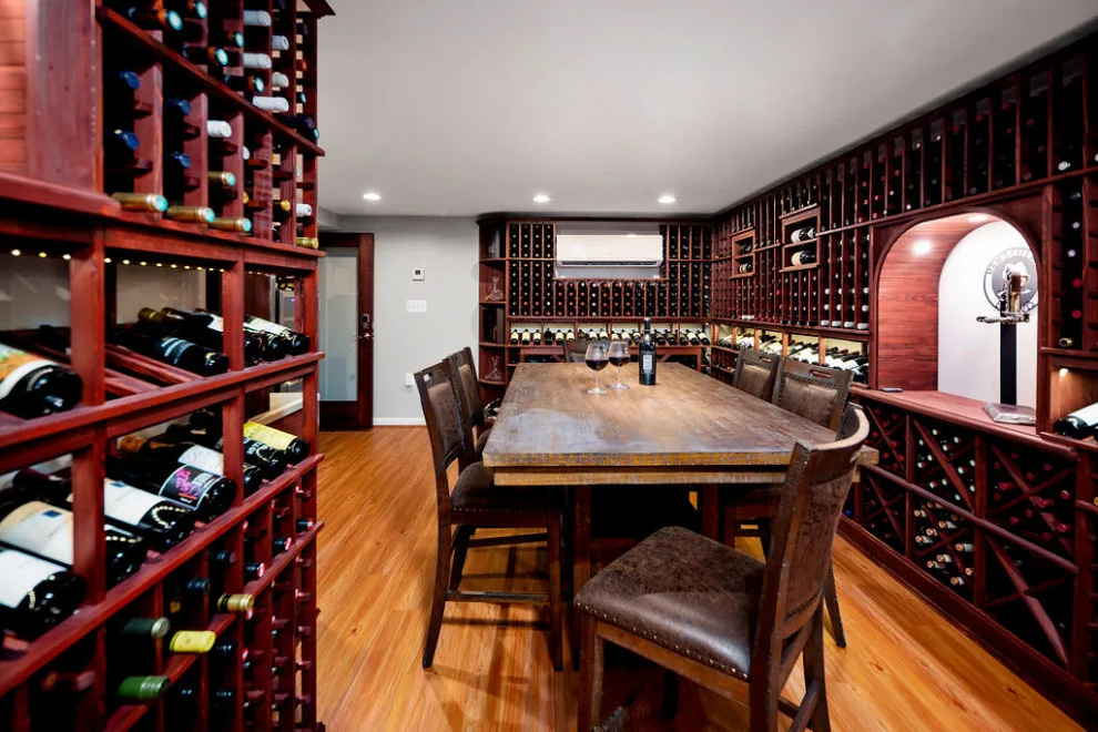 Bespoke Wine Cellar | Fairfax VA by Thomas Custom Builders - Photo 8