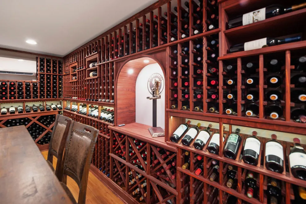 Bespoke Wine Cellar | Fairfax VA by Thomas Custom Builders - Photo 9