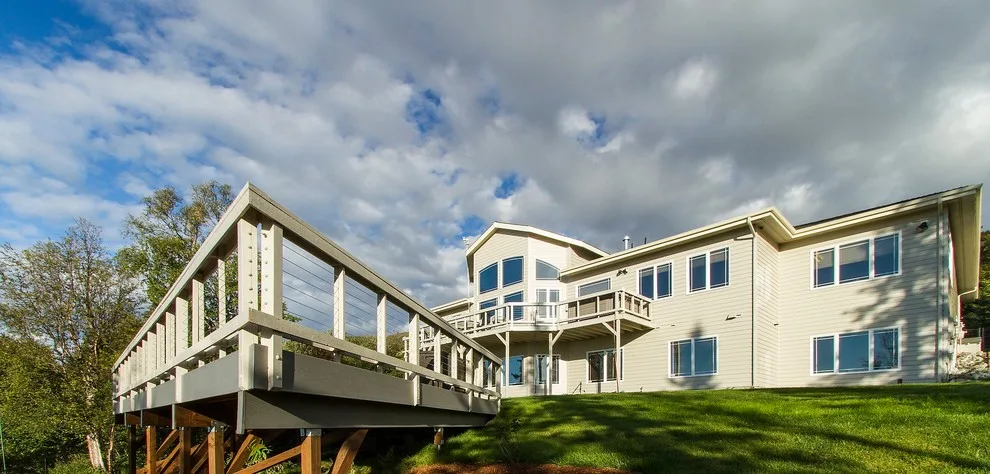 Elevated Deck with Scenic View, Trex and Cable, Treeline Construction by Treeline Construction - Photo 2