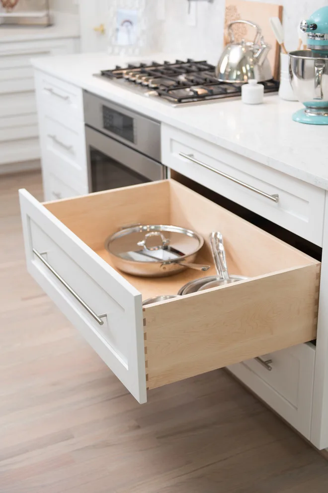 Serene White Kitchen by Labra Design Build - Photo 15