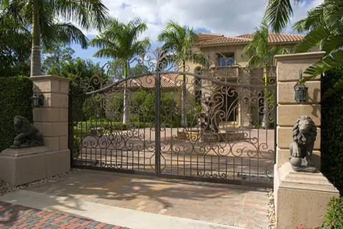 Entrance Barriers by Naddour's Custom Metalworks/Baltic Iron Doors - Photo 12