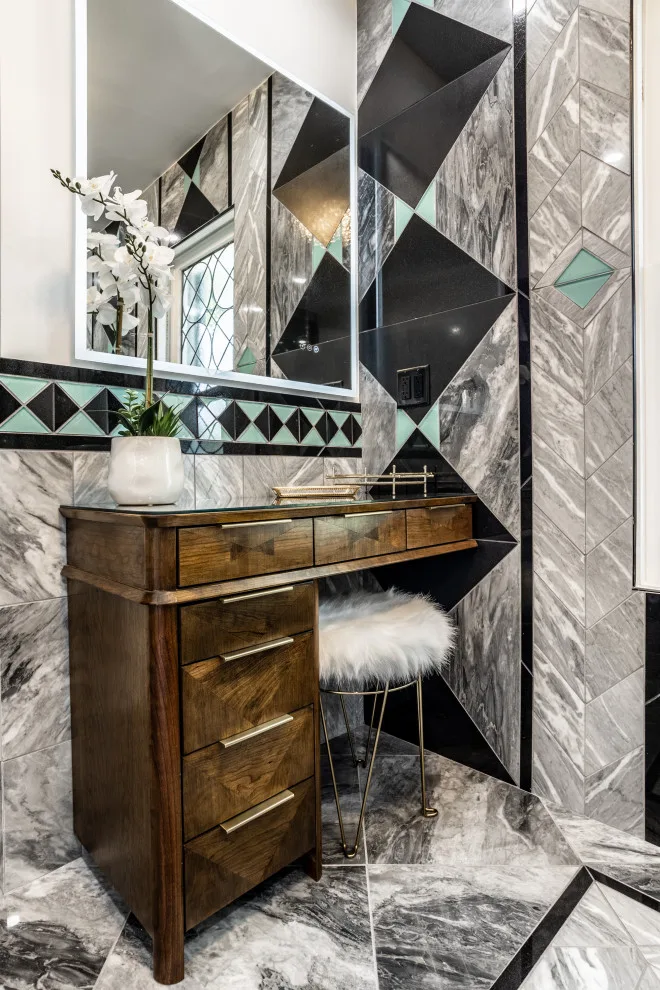 E 56th Street Primary Bathroom and Closet by Jensen Design - Photo 9
