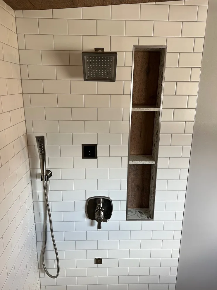 Diverse Contemporary Bathroom by EdgeWork Design Build - Photo 2
