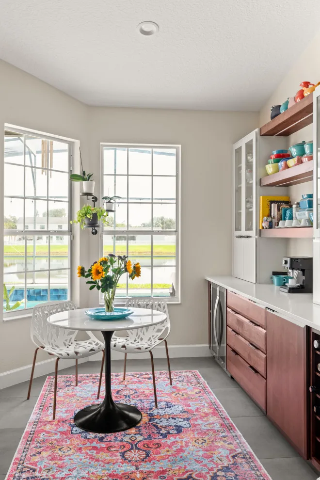 Contemporary Eclectic Kitchen by Sarah Kraus Bartelson - S&W Kitchens - Photo 8