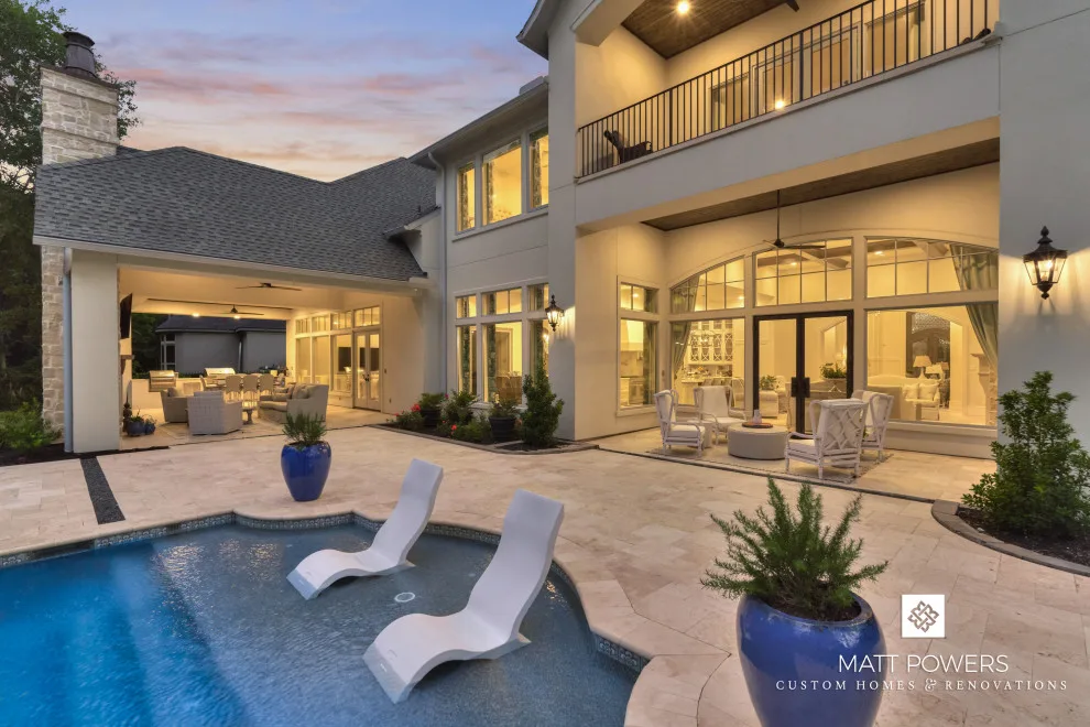 Chic French Manor in Woodforest by Matt Powers Custom Homes & Renovations - Photo 7