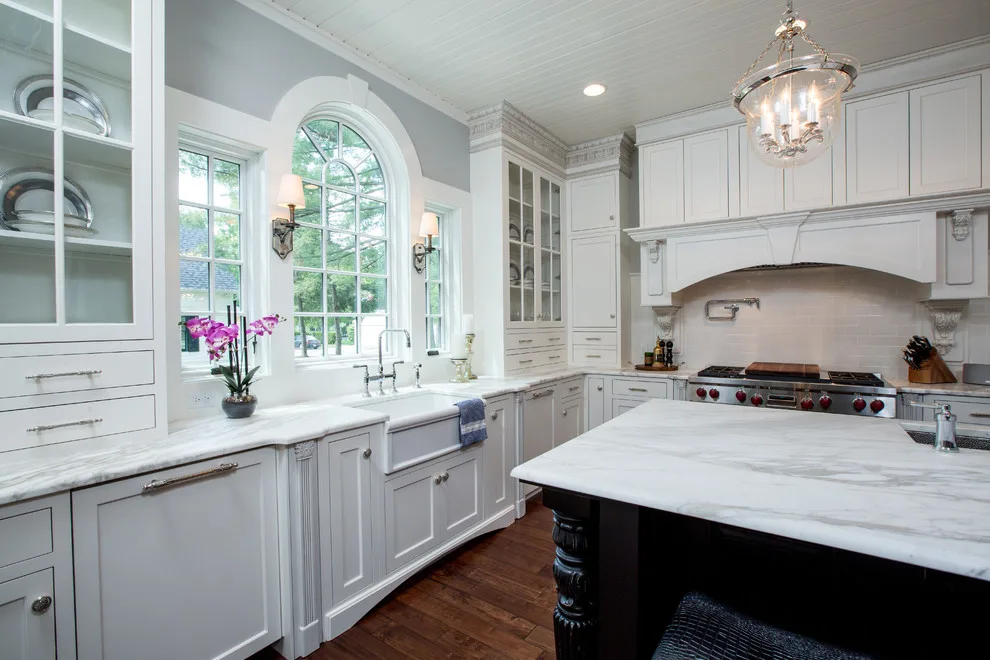 Sleek Victorian Kitchen and Bathroom by Trinity Design & Remodel - Photo 3