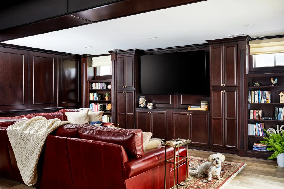 Ashburn, VA English Basement by Kaitlin LeFebre - Case Design/Remodeling, Inc. - Photo 3