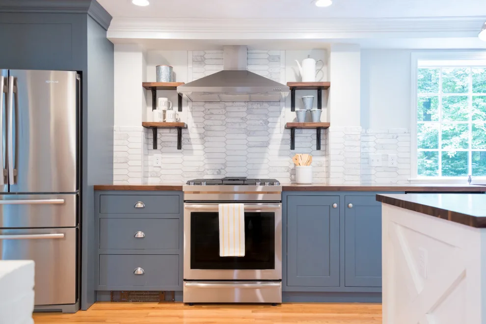 Rustic Elegant Kitchen by Refined Renovations & Refined Home - Photo 9