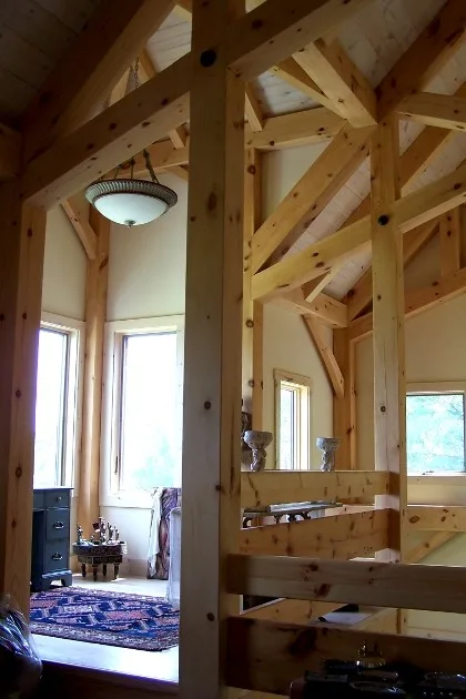 Cottage Expansion in Finger Lakes by New Energy Works Timberframers - Photo 6
