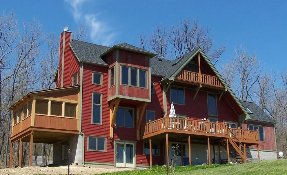 Cottage Expansion in Finger Lakes by New Energy Works Timberframers - Photo 5