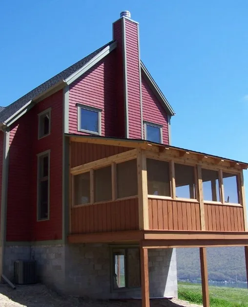 Cottage Expansion in Finger Lakes by New Energy Works Timberframers - Photo 7