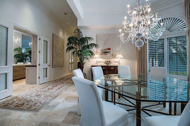 Dining Area with Fireplace by Reed Design Build, LLC - Photo 4