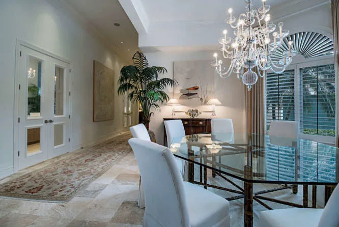 Dining Area with Fireplace by Reed Design Build, LLC - Photo 2