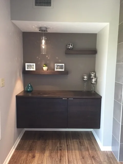 Custom Wall Panels, Built-in Features, and Fireplace Design by Newman Construction - Photo 3